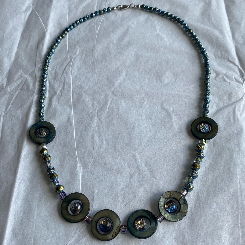 Handmade Jewelry Hand Beaded Necklace
